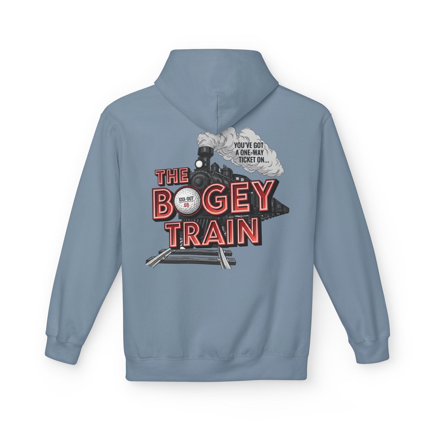 The Bogey Train Hoodie — XXX-OUT Designs Signature Apparel