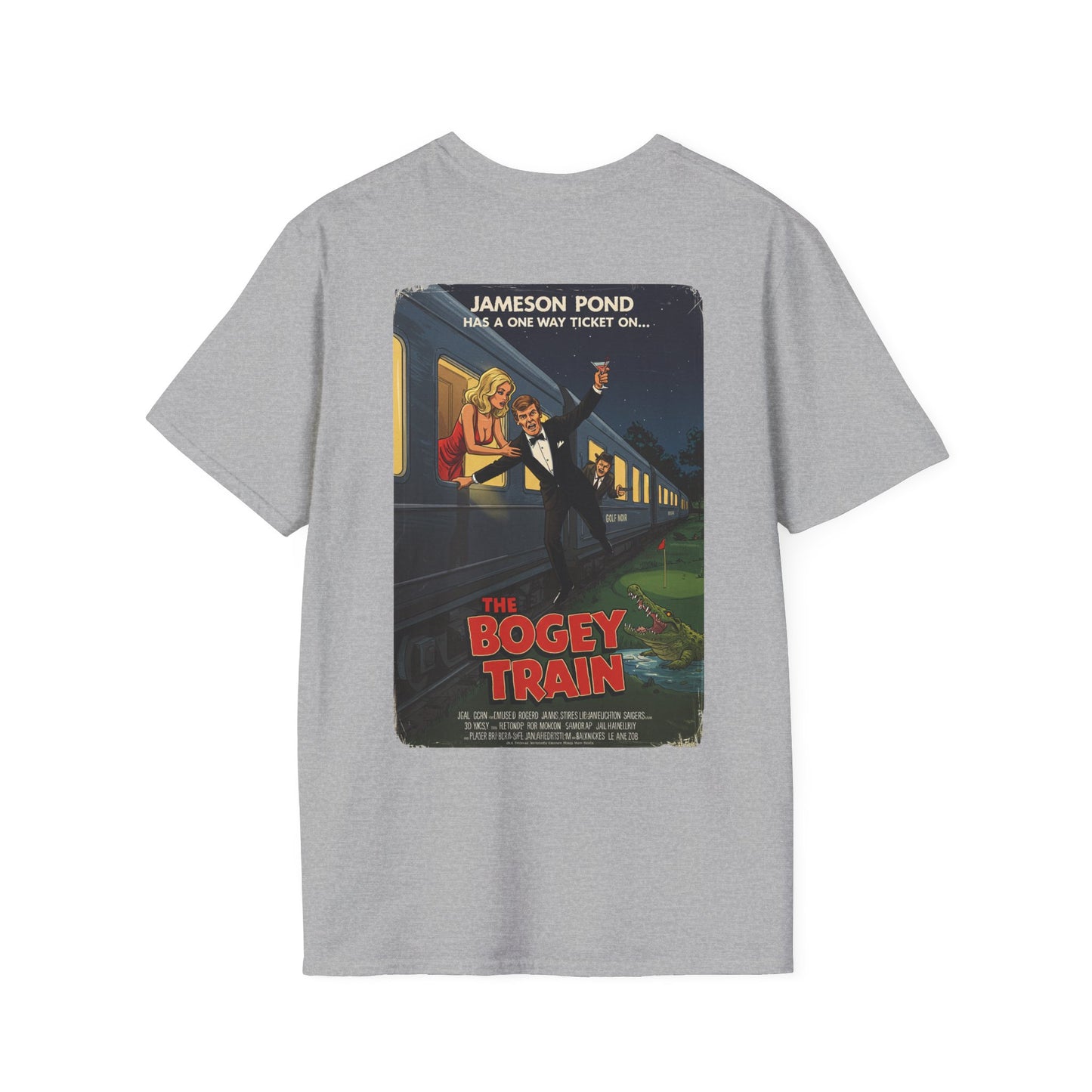 THE BOGEY TRAIN T-Shirt - Starring JAMESON POND