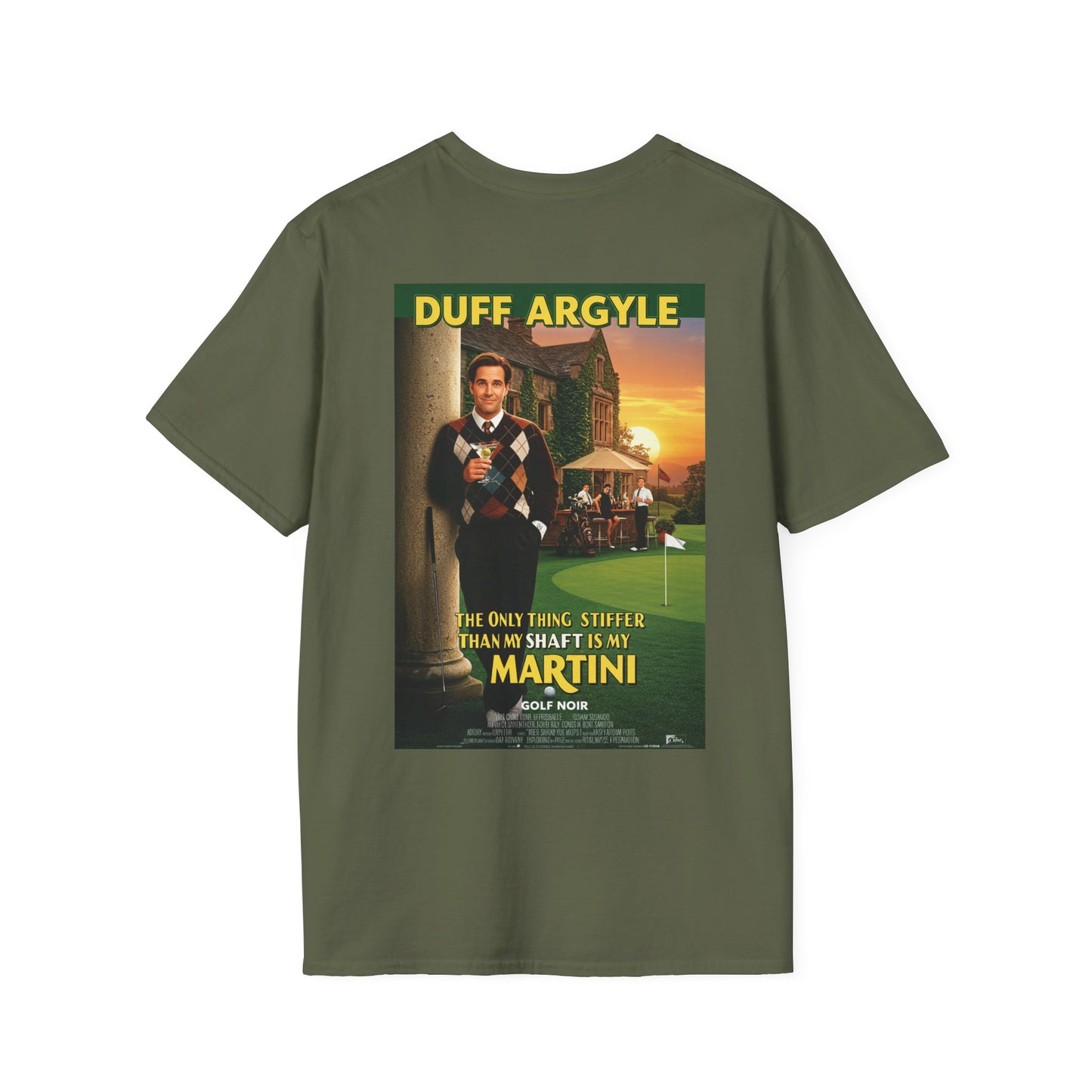 MARTINI SHAFT T-Shirt - Starring DUFF ARGYLE
