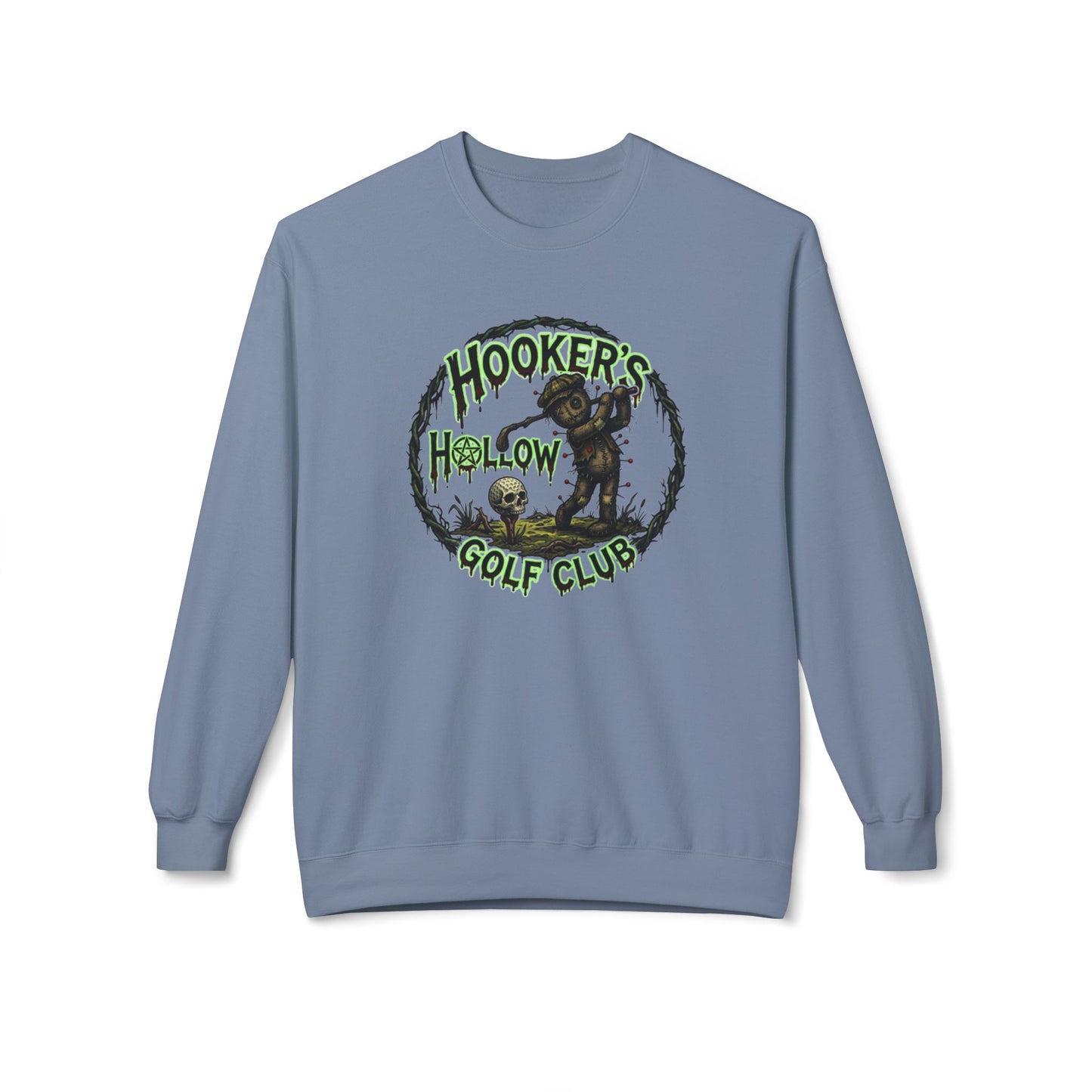 Hooker’s Hollow Golf Club Sweatshirt – Fictional Fairways Signature Apparel