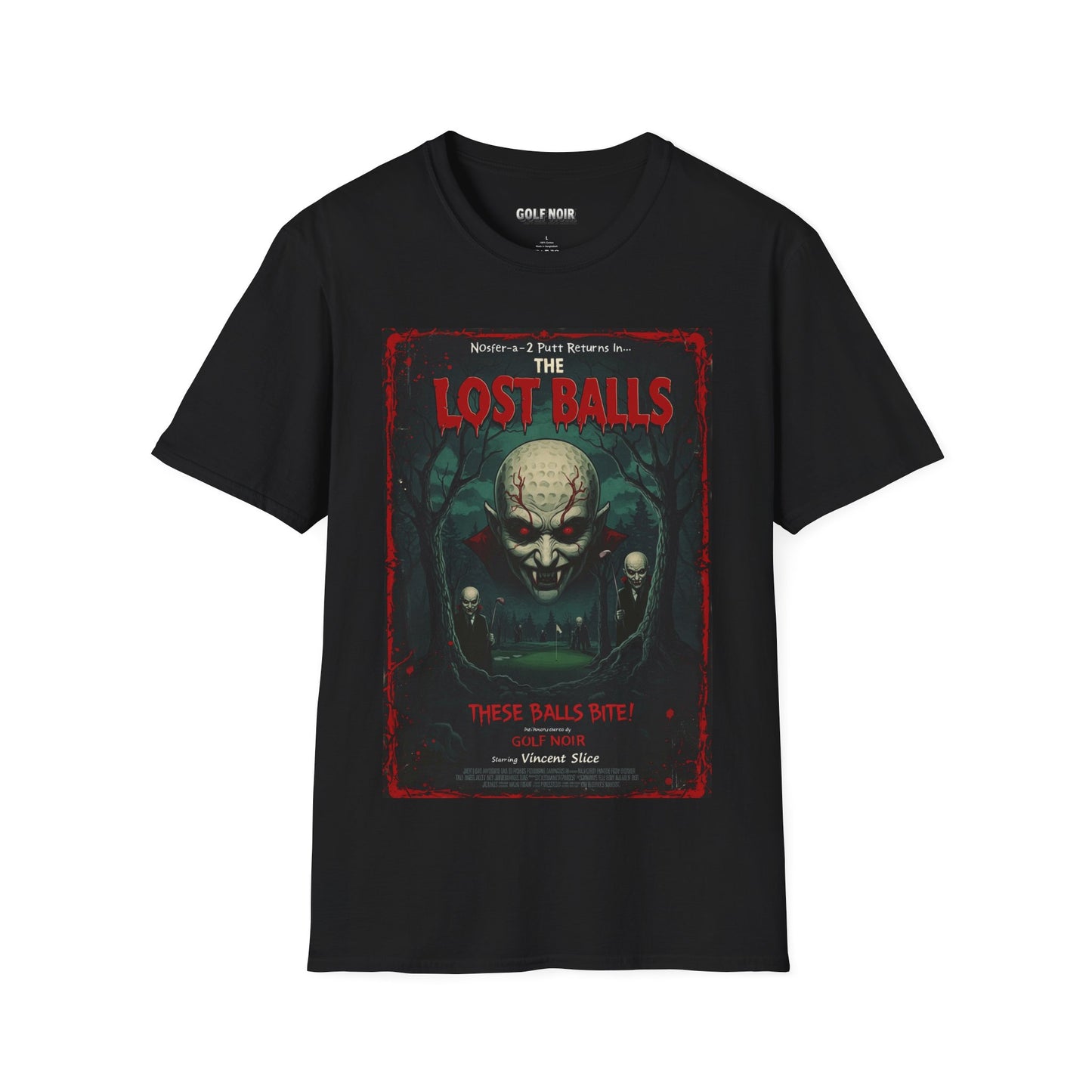 THE LOST BALLS T-Shirt - Starring VINCENT SLICE