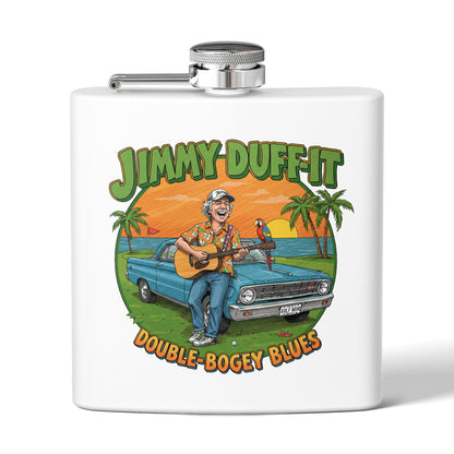 JIMMY DUFF-IT Flask - DOUBLE BOGEY BLUES