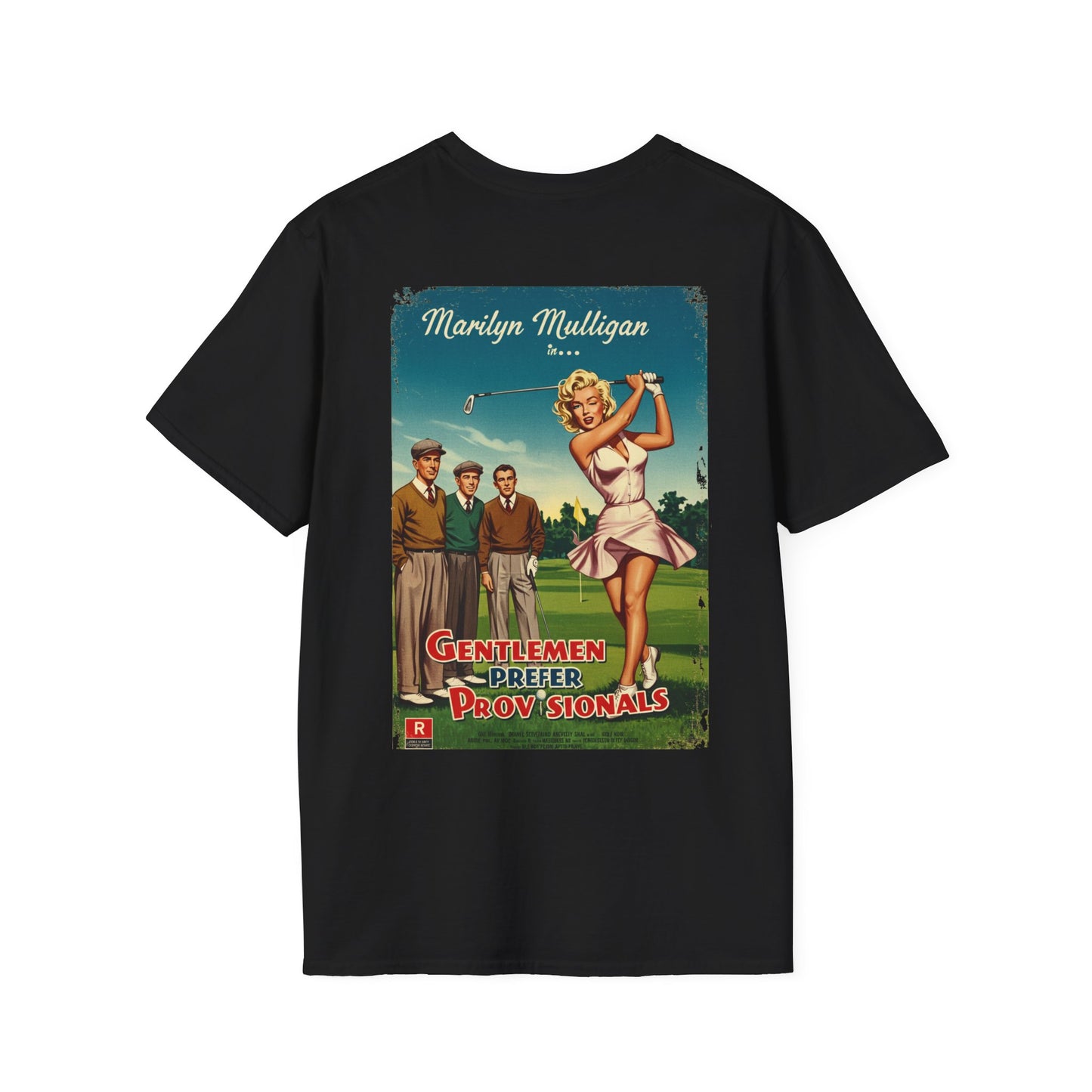 GENTLEMEN PREFER PROVISIONALS T-Shirt - Starring MARILYN MULLIGAN