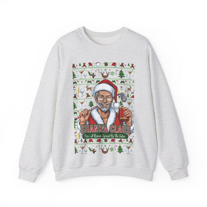SHANKA CLAUS Ugly Christmas Sweatshirt – Par - A Rumor Spread By The Sober