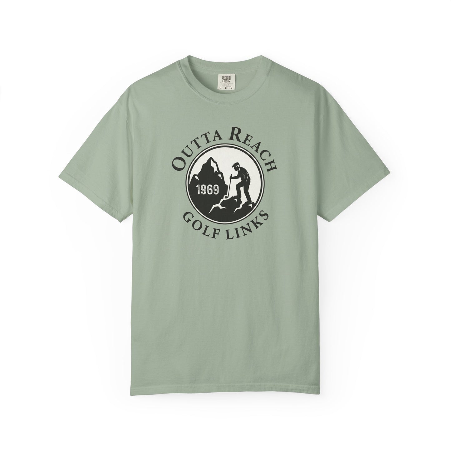 Outta Reach Golf Links T-Shirt — Fictional Fairways Signature Apparel
