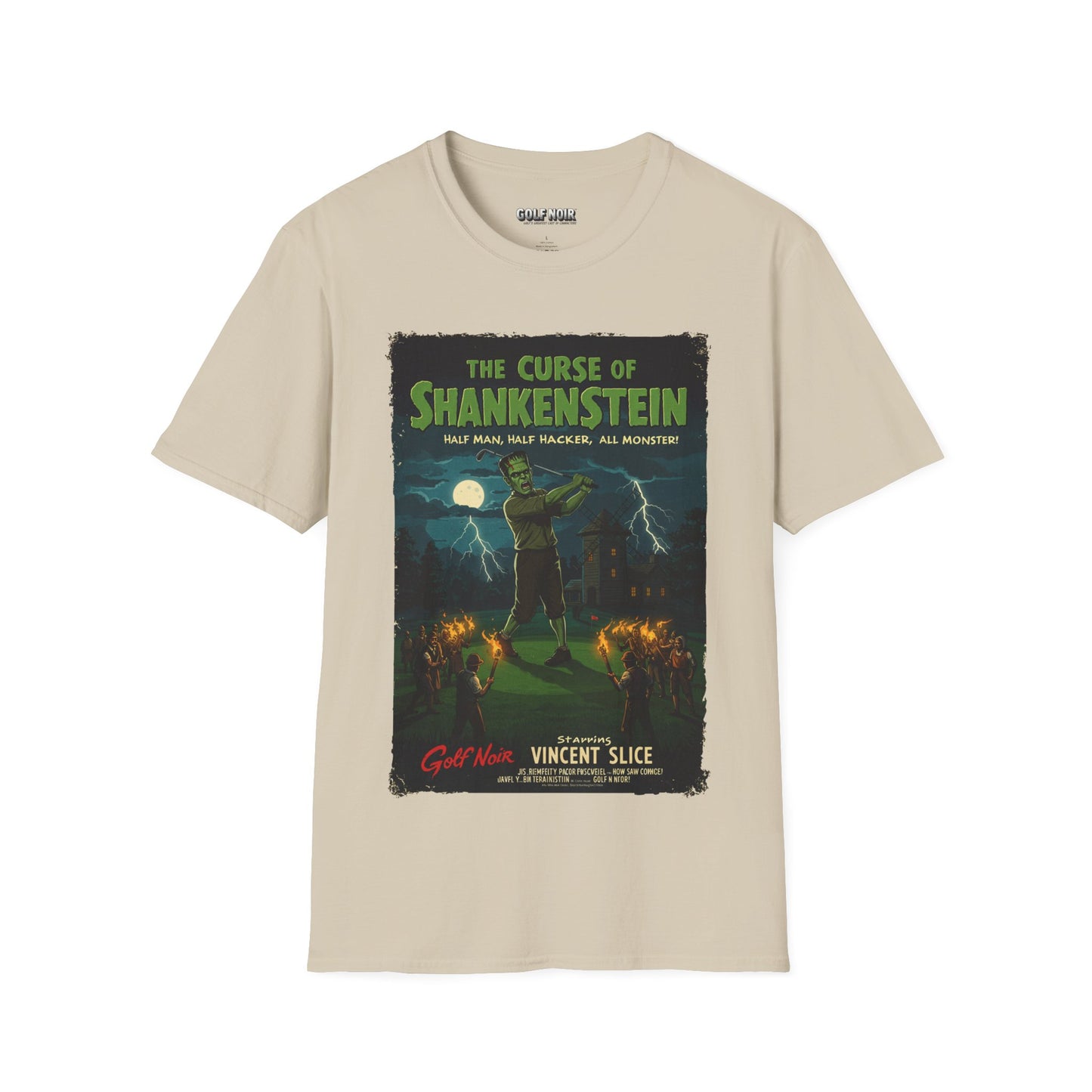 THE CURSE OF SHANKENSTEIN T-Shirt - Starring VINCENT SLICE
