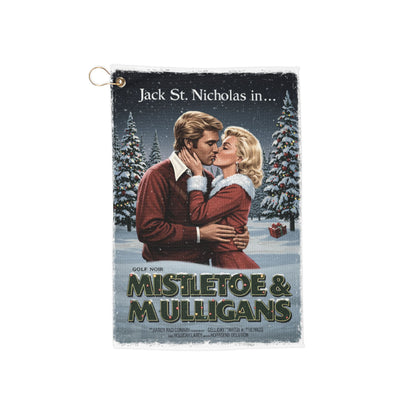 Jack St. Nicholas Golf Towel - Mistletoe & Mulligans
