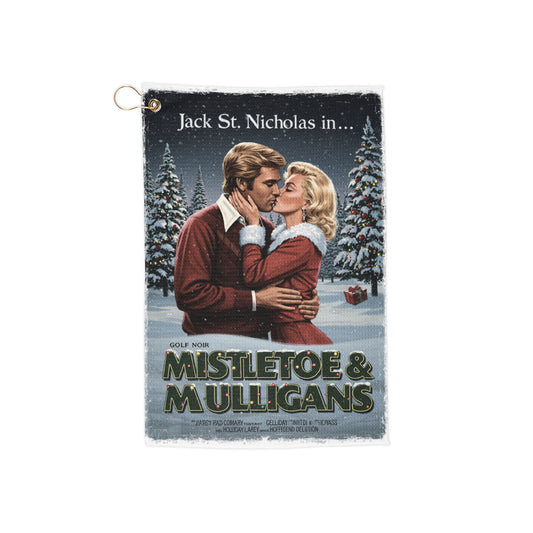 Jack St. Nicholas Golf Towel - Mistletoe & Mulligans