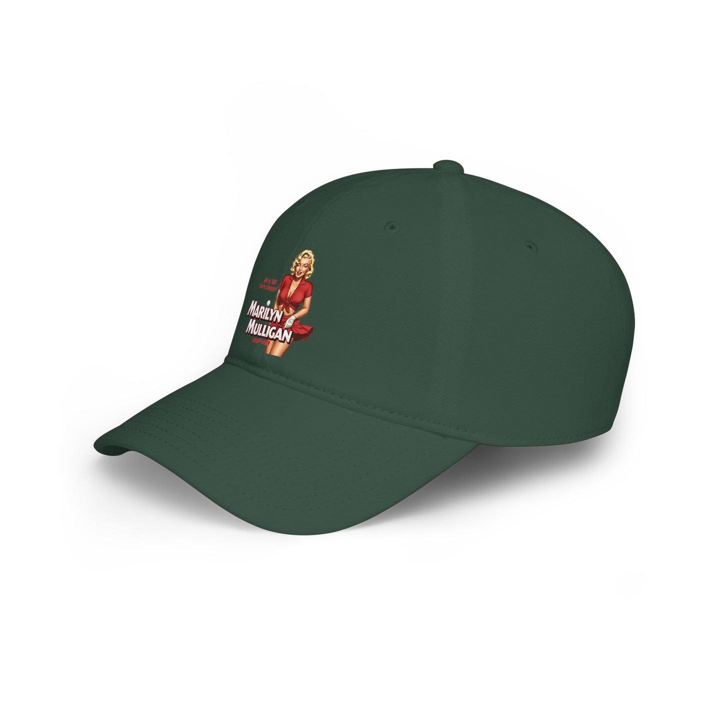 Marilyn Mulligan Hit It Till You're Happy Low Profile Baseball Cap - Golf Noir Statement Headwear