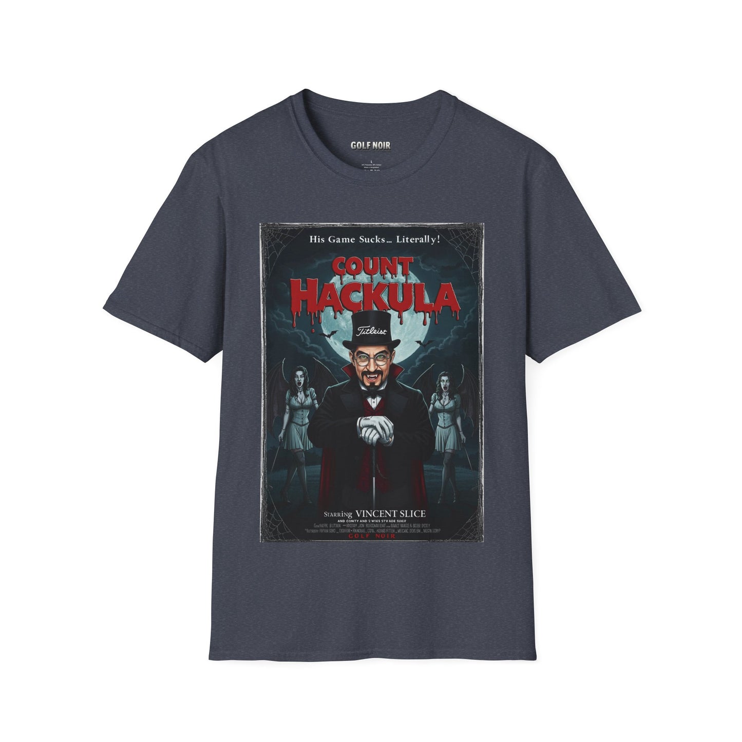 COUNT HACKULA T-Shirt - Starring VINCENT SLICE