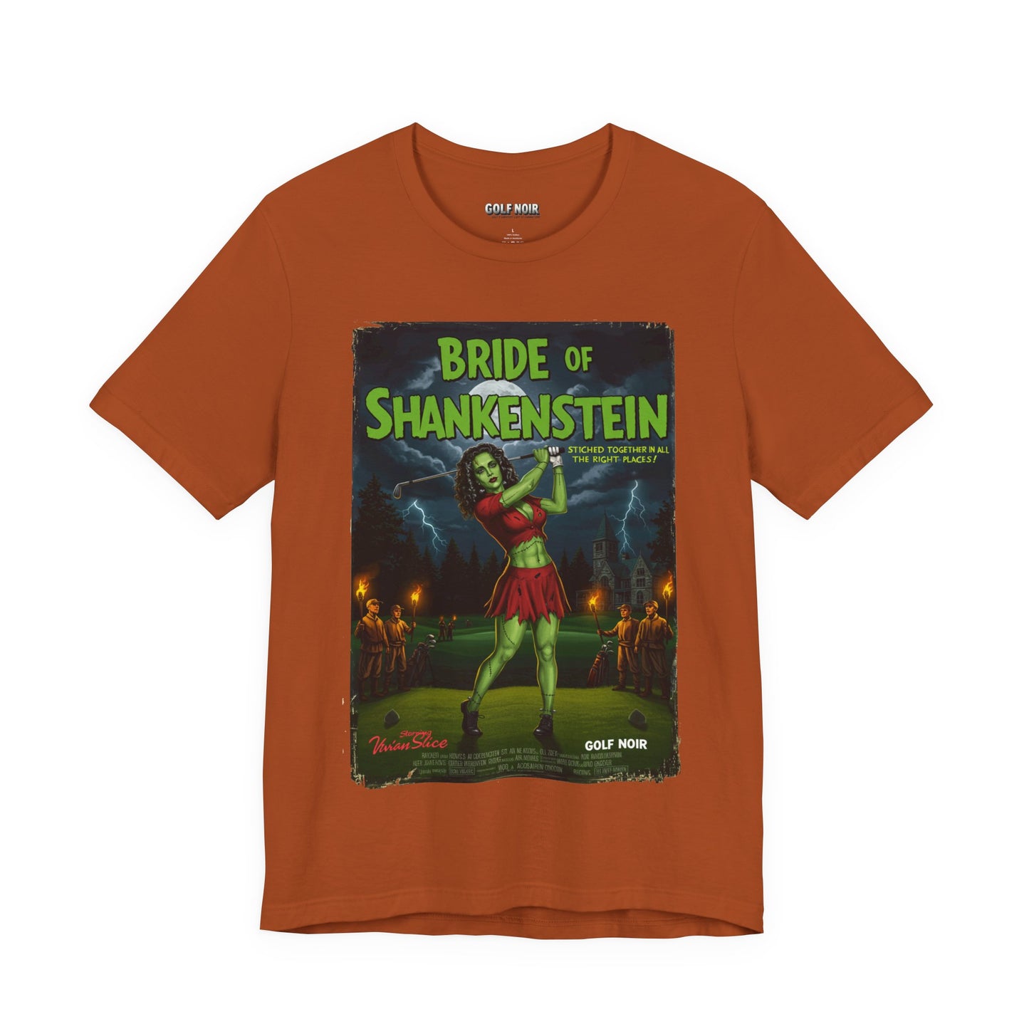 BRIDE OF SHANKENSTEIN T-Shirt - Starring VIVIAN SLICE (A Vincent Slice Design)