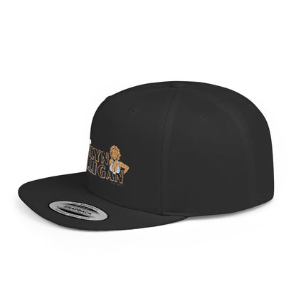 Marilyn Mulligan Flat Bill Snapback Cap