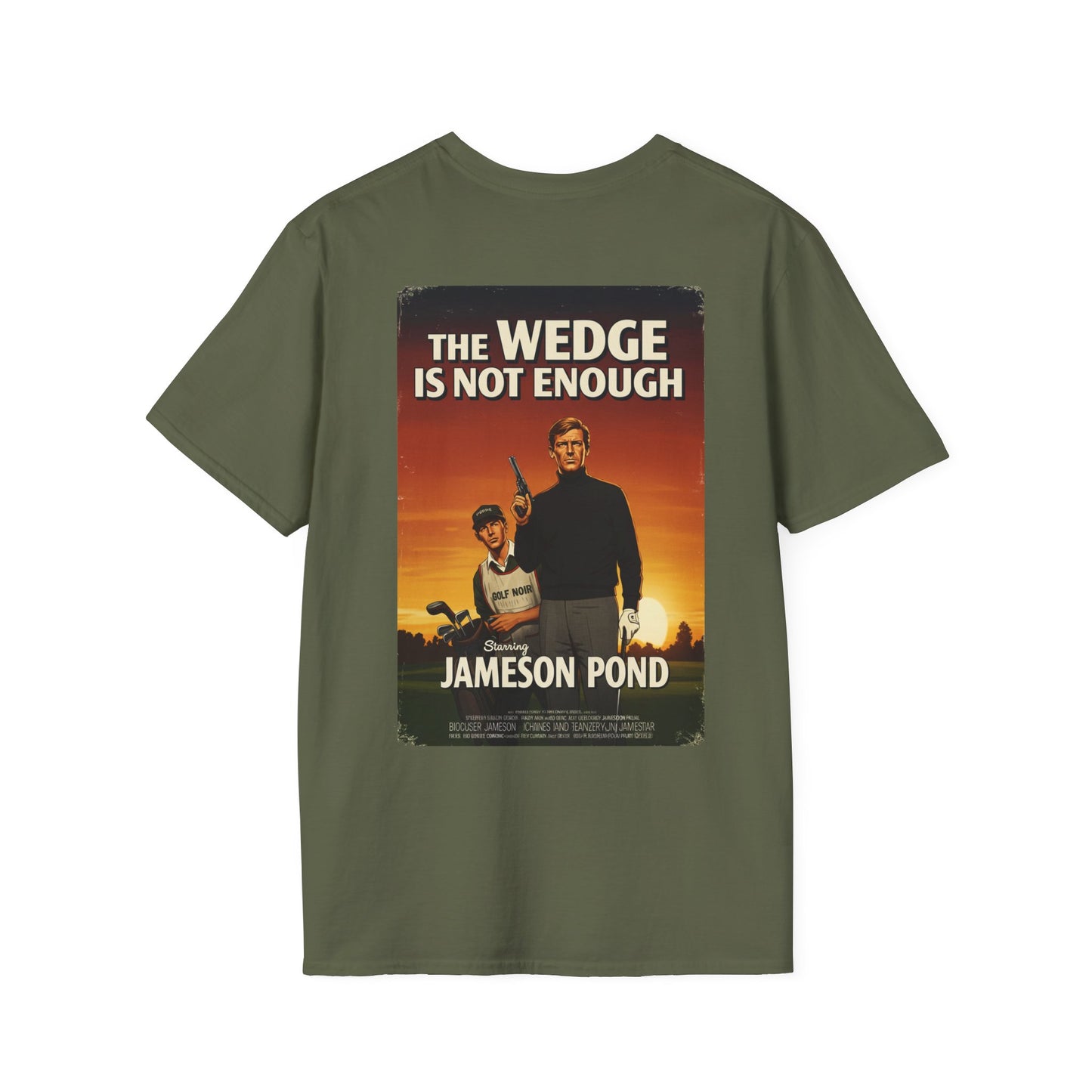 THE WEDGE IS NOT ENOUGH T-Shirt - Starring JAMESON POND