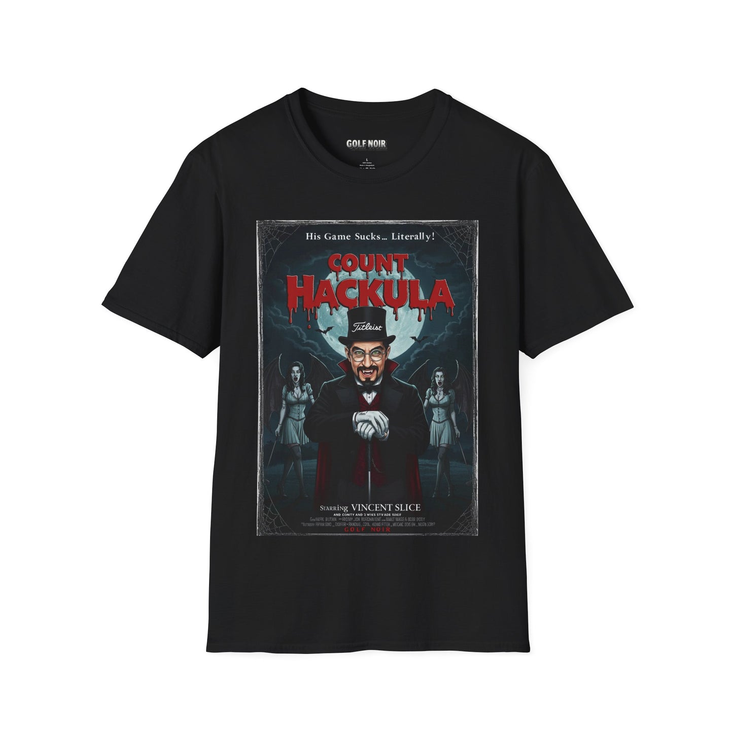 COUNT HACKULA T-Shirt - Starring VINCENT SLICE
