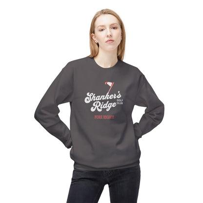 Shanker's Ridge Golf Club Crewneck Sweatshirt — Fictional Fairways Signature Apparel