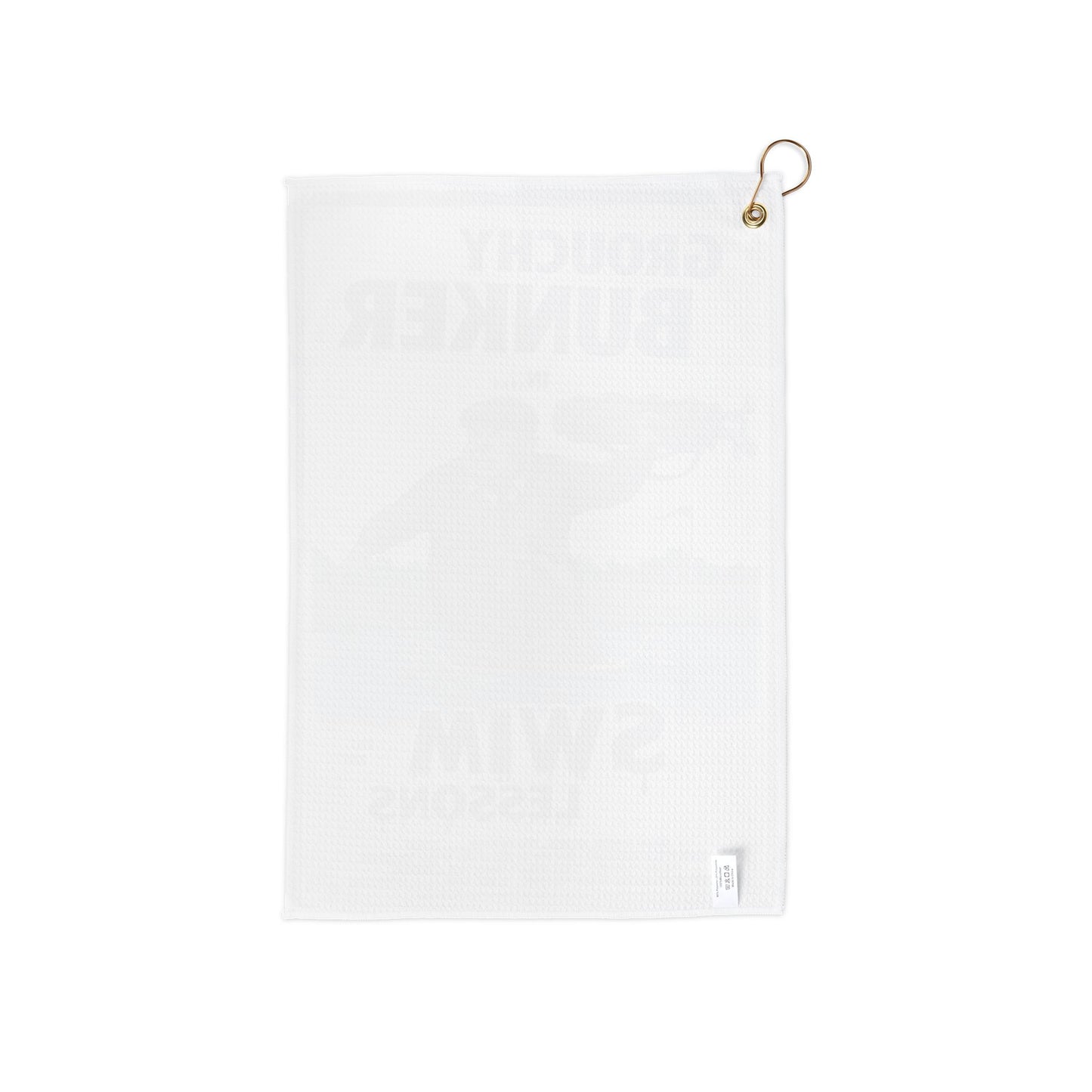 Grouchy Bunker Golf Towels - Swim Lessons