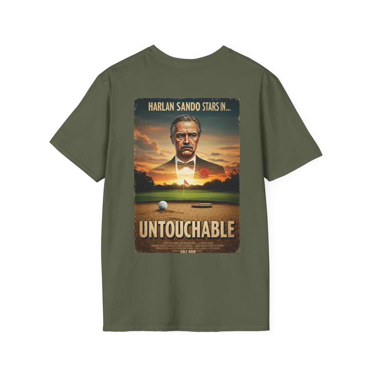 UNTOUCHABLE T-Shirt - Starring HARLAN SAND-O