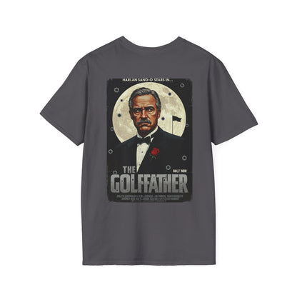 THE GOLFFATHER T-Shirt - Starring HARLAN SAND-O