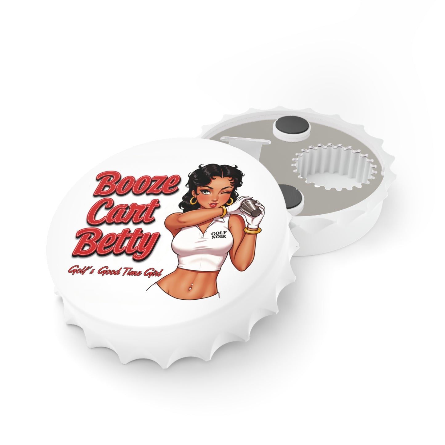 Booze Cart Betty Unique Bottle Opener