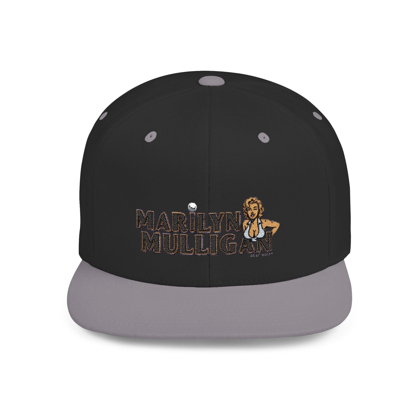 Marilyn Mulligan Flat Bill Snapback Cap