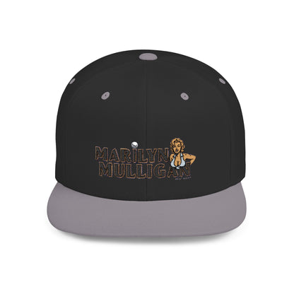 Marilyn Mulligan Flat Bill Snapback Cap