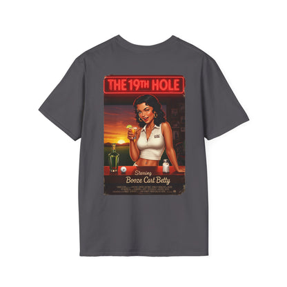 THE 19TH HOLE T-Shirt - Starring BOOZE CART BETTY