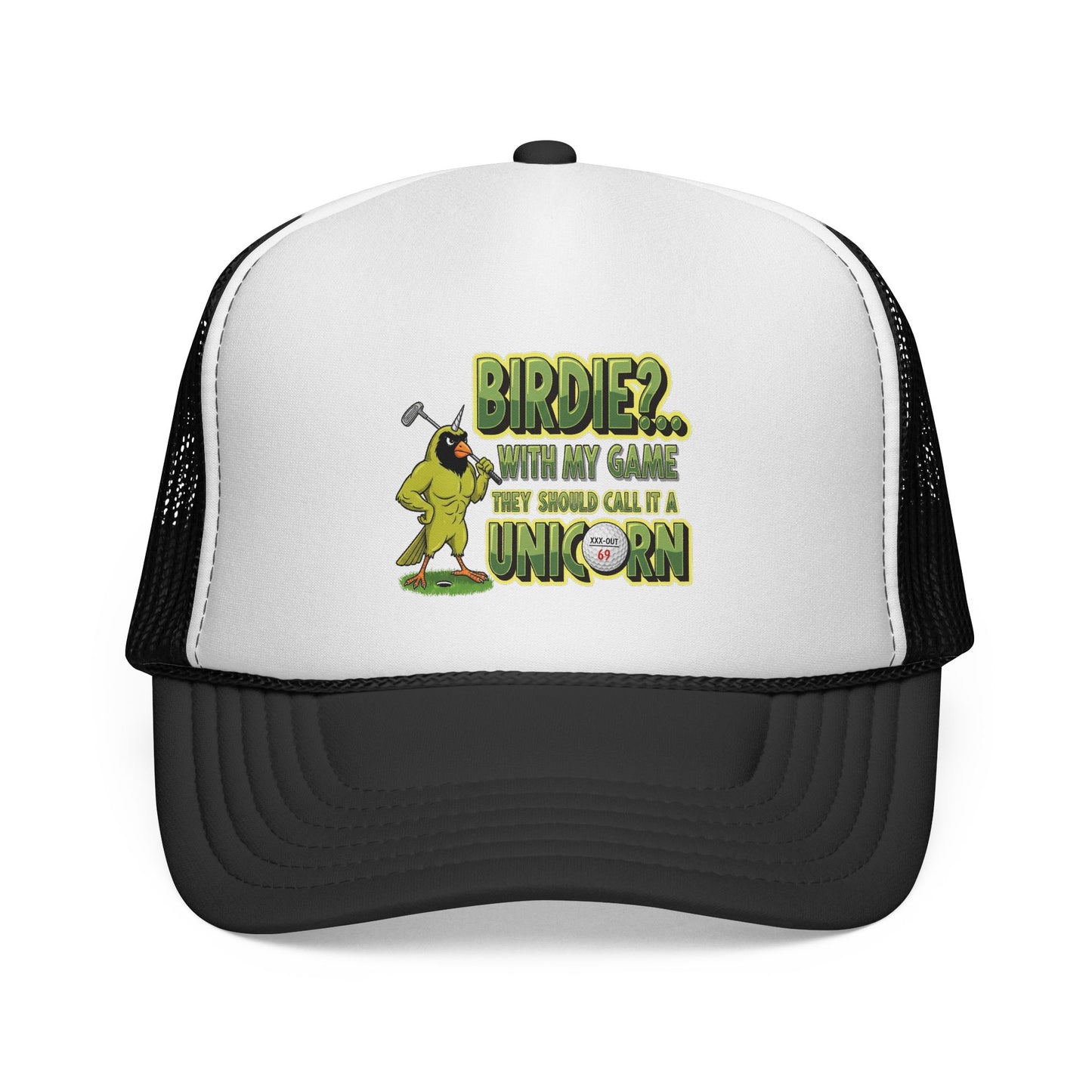 "Birdie? With My Game They Should Call it a Unicorn" - XXX-OUT Designs Headwear