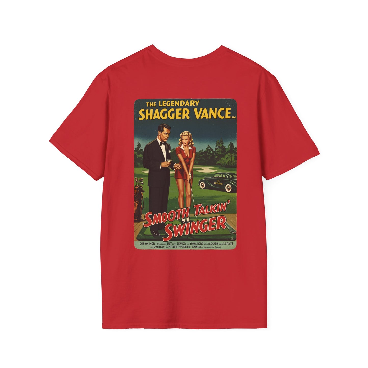 SMOOTH TALKIN' SWINGER T-Shirt - Starring THE LEGENDARY SHAGGER VANCE