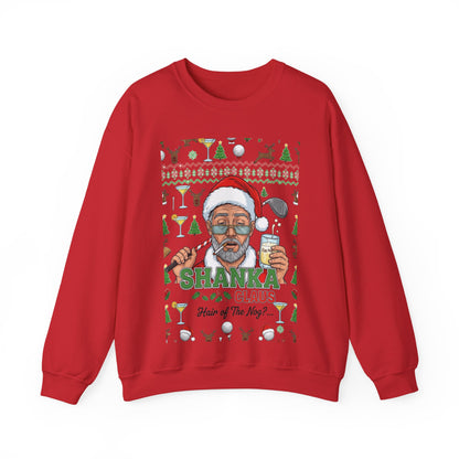 SHANKA CLAUS Ugly Christmas Sweatshirt – Hair of The Nog?..