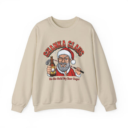 SHANKA CLAUS Crewneck Sweatshirt - Ho Ho Hold My Beer Sugar!