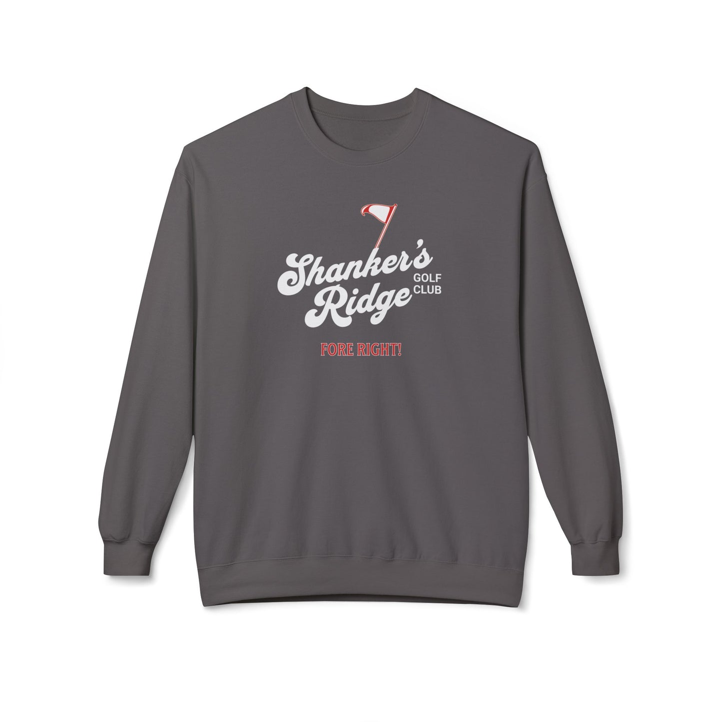 Shanker's Ridge Golf Club Crewneck Sweatshirt — Fictional Fairways Signature Apparel