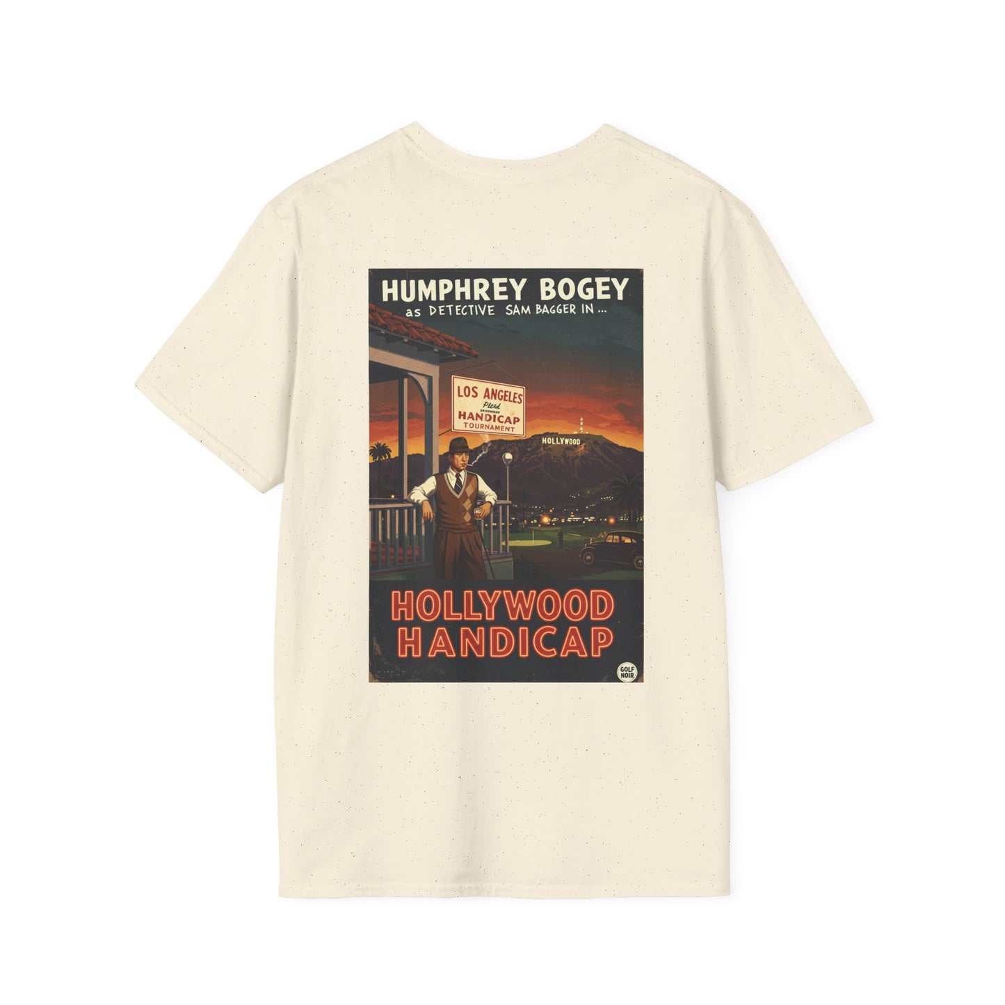 HOLLYWOOD HANDICAP T-Shirt - Starring HUMPHREY BOGEY