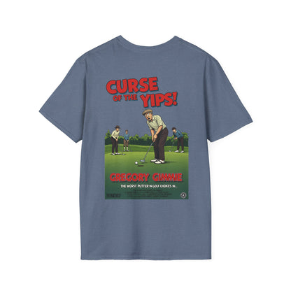CURSE OF THE YIPS T-Shirt - Starring GREGORY GIMMIE