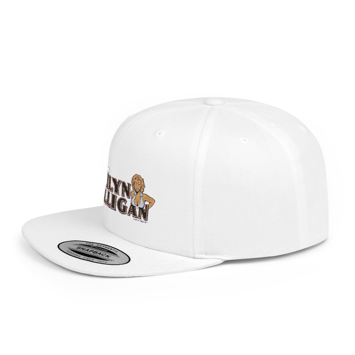 Marilyn Mulligan Flat Bill Snapback Cap