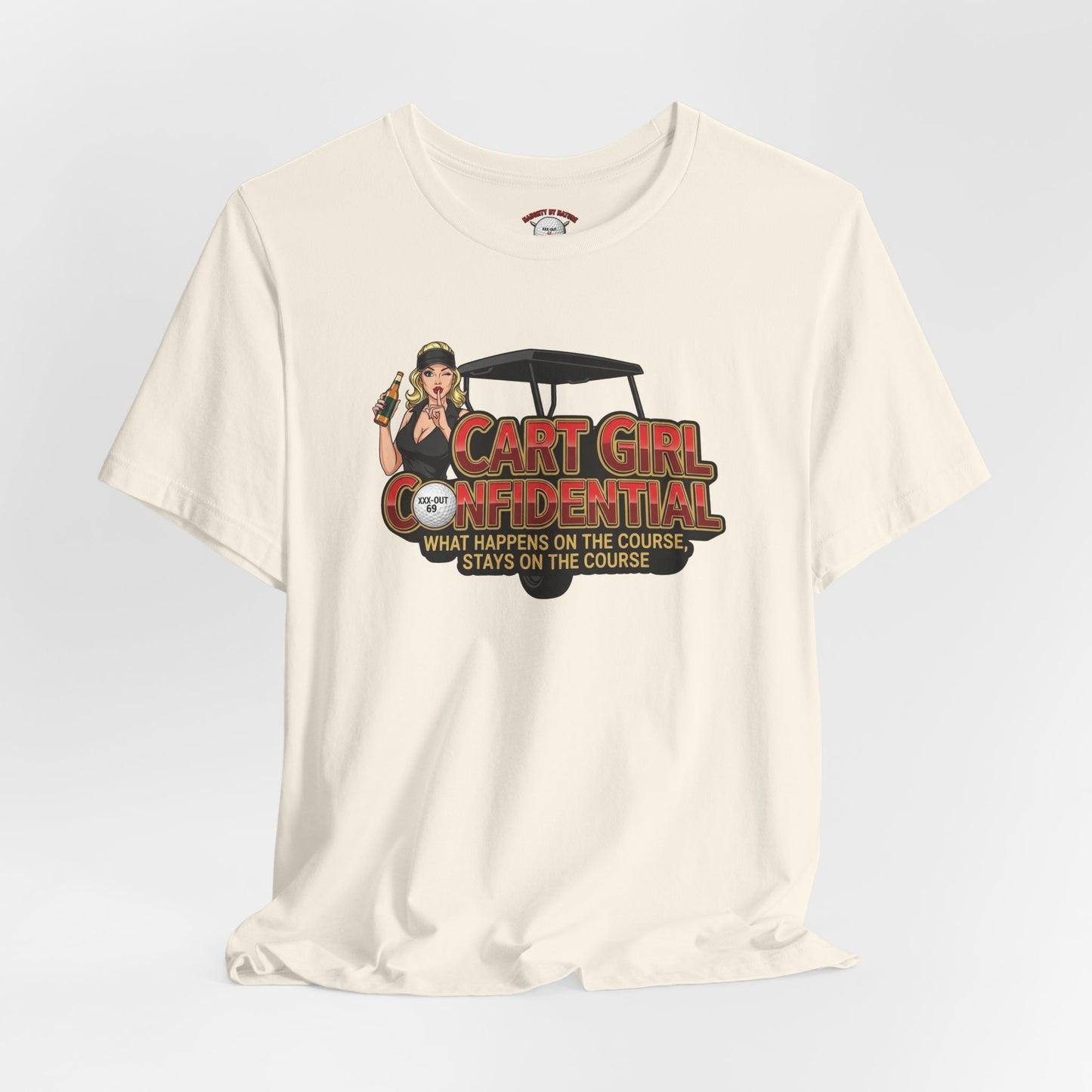 Cart Girl Confidential Tee — XXX-OUT Designs Signature Apparel