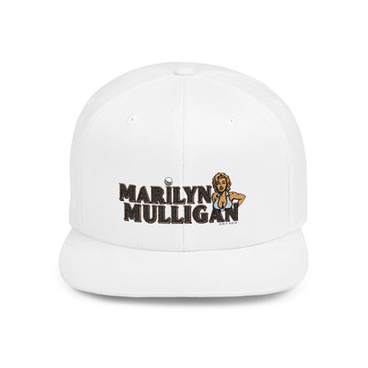 Marilyn Mulligan Flat Bill Snapback Cap