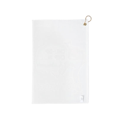 The Foot Wedge Golf Towel