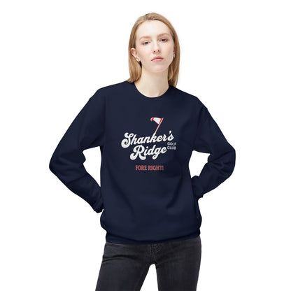 Shanker's Ridge Golf Club Crewneck Sweatshirt — Fictional Fairways Signature Apparel