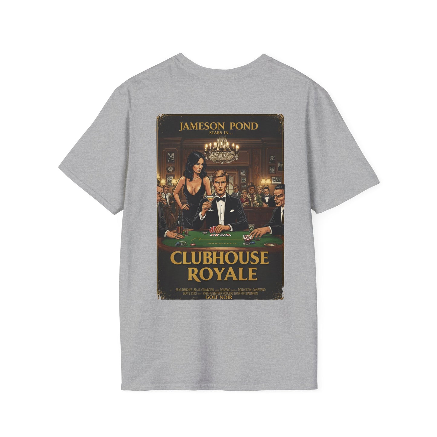 CLUBHOUSE ROYALE T-Shirt - Starring JAMESON POND