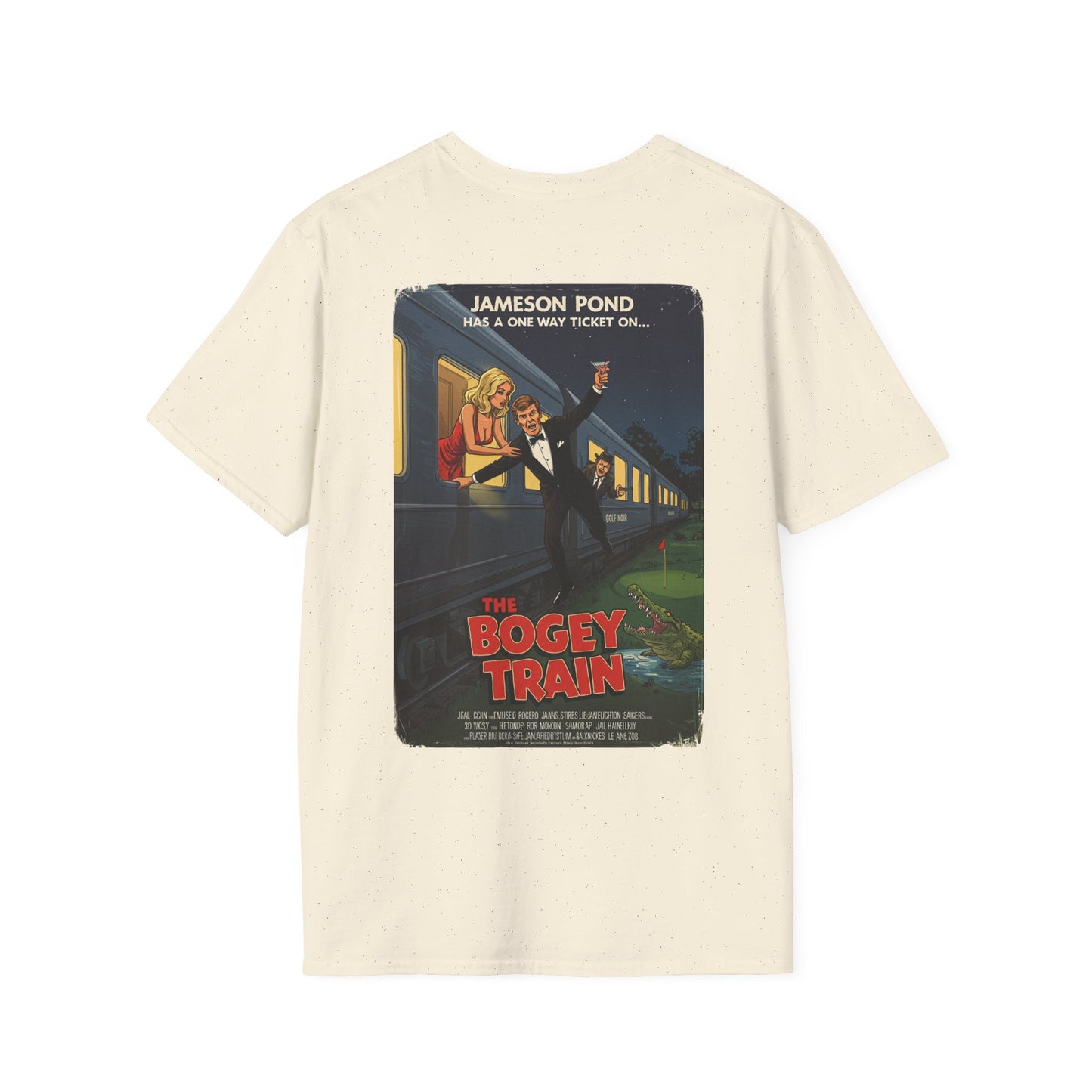 THE BOGEY TRAIN T-Shirt - Starring JAMESON POND