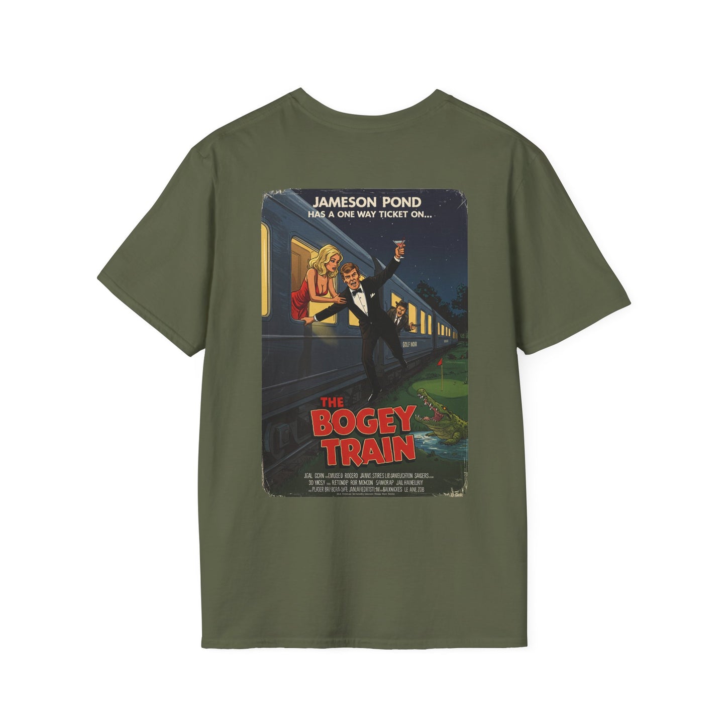 THE BOGEY TRAIN T-Shirt - Starring JAMESON POND