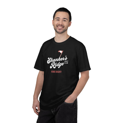 Shanker's Ridge Golf Club T-Shirt — Fictional Fairways Signature Apparel