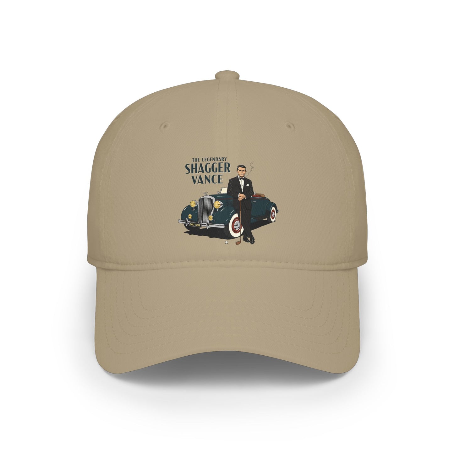 The Legendary Shagger Vance Baseball Cap — Golf Noir Statement Headwear