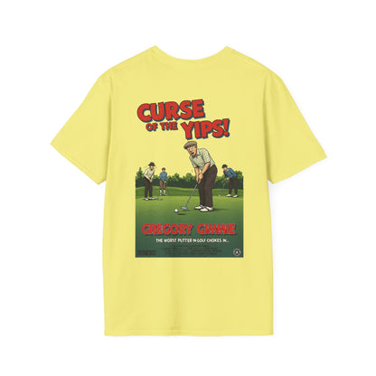 CURSE OF THE YIPS T-Shirt - Starring GREGORY GIMMIE