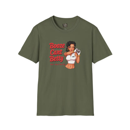 BOOZE CART BETTY T-Shirt - GOLF'S GOOD TIME GIRL