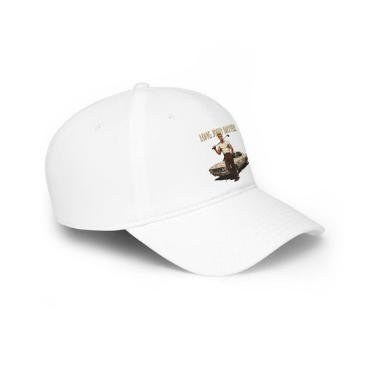 Long John Driver Baseball Cap — Golf Noir Statement Headwear