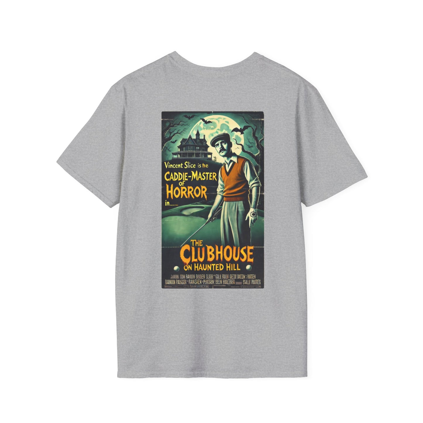 THE CLUBHOUSE ON HAUNTED HILL T-Shirt - Starring VINCENT SLICE