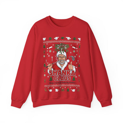 SHANKA CLAUS Ugly Christmas Sweatshirt – Always a Good Lie Under My Mistletoe