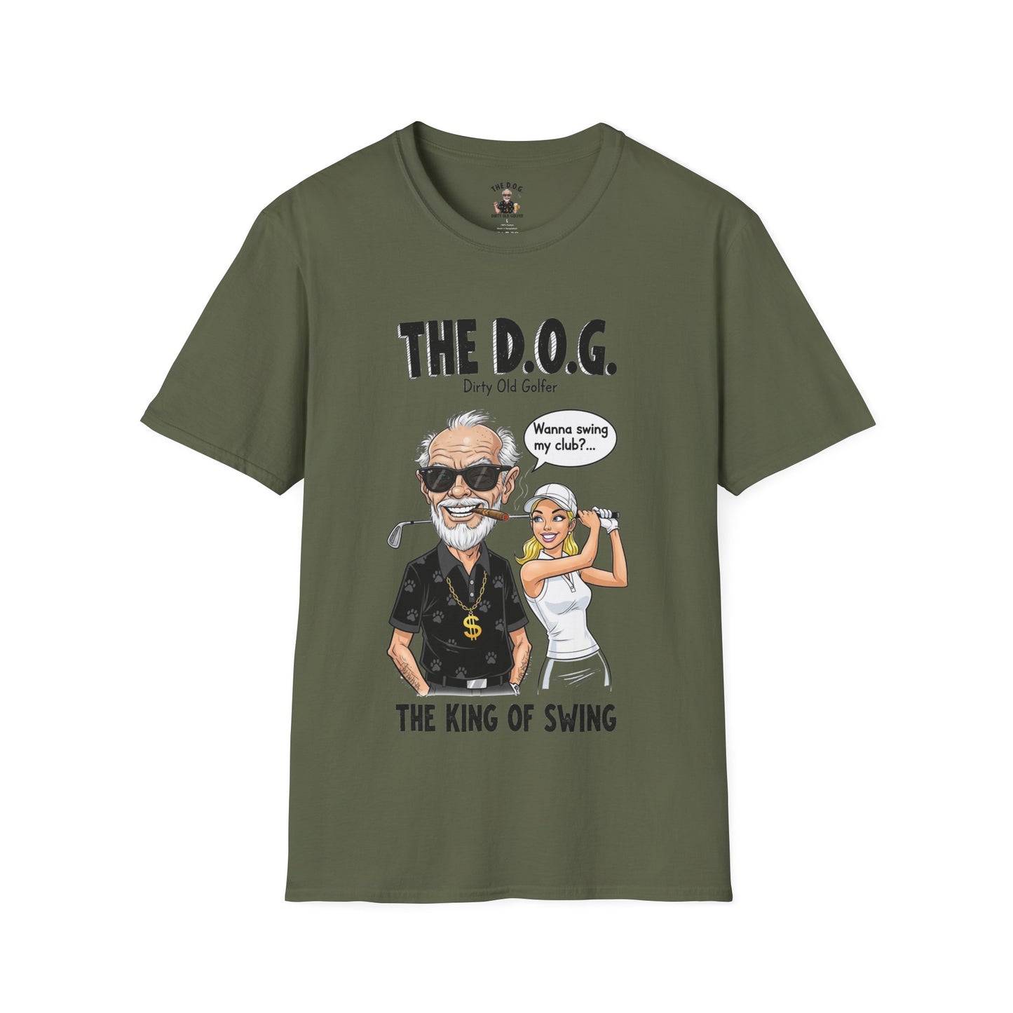 The D.O.G. Golf T-Shirt — The King of Swing