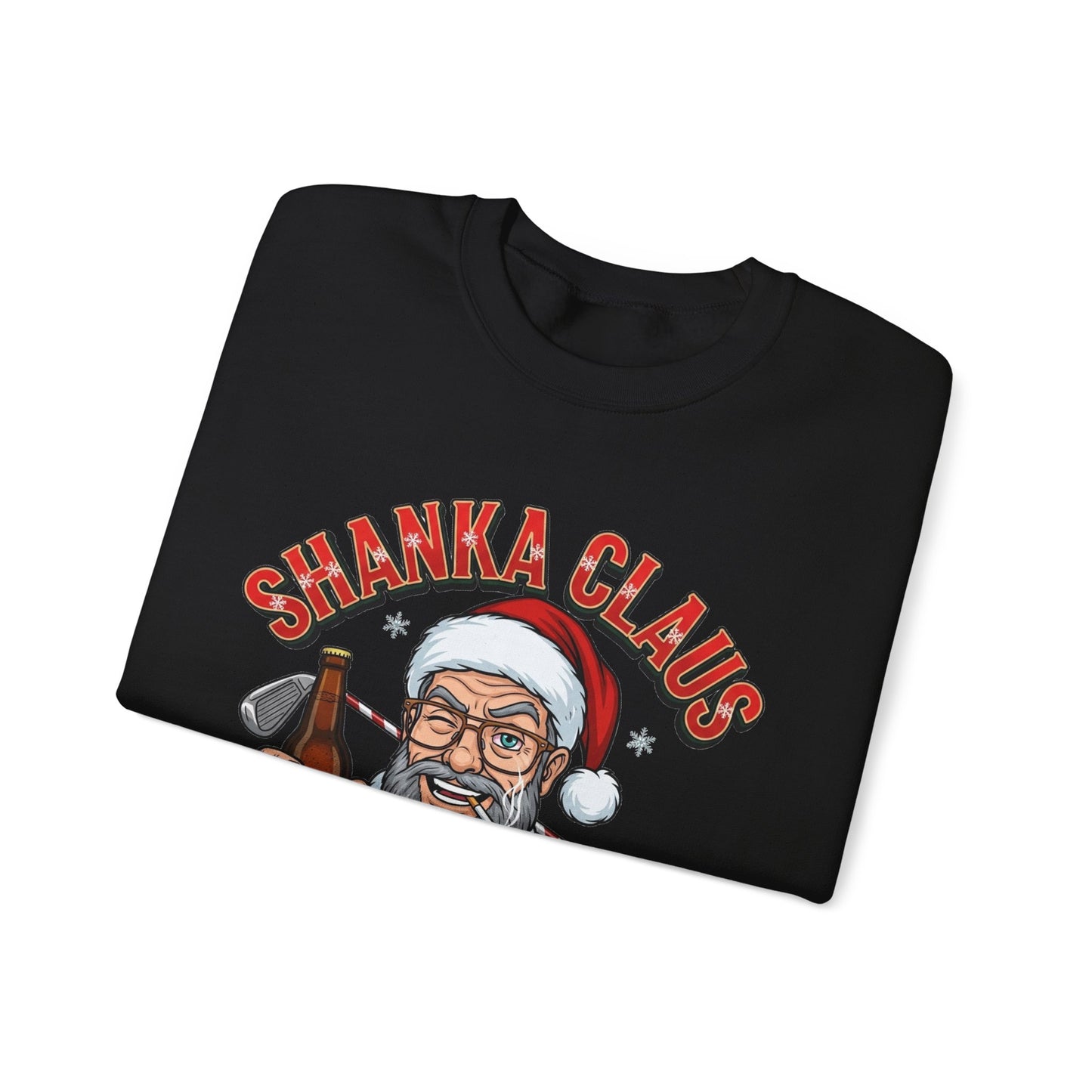 SHANKA CLAUS Crewneck Sweatshirt - Ho Ho Hold My Beer Sugar!